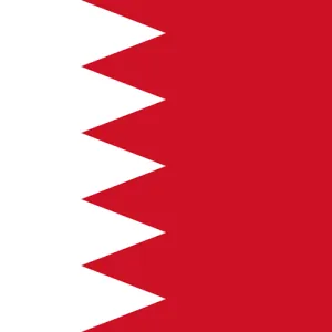 Bahrain flag logo