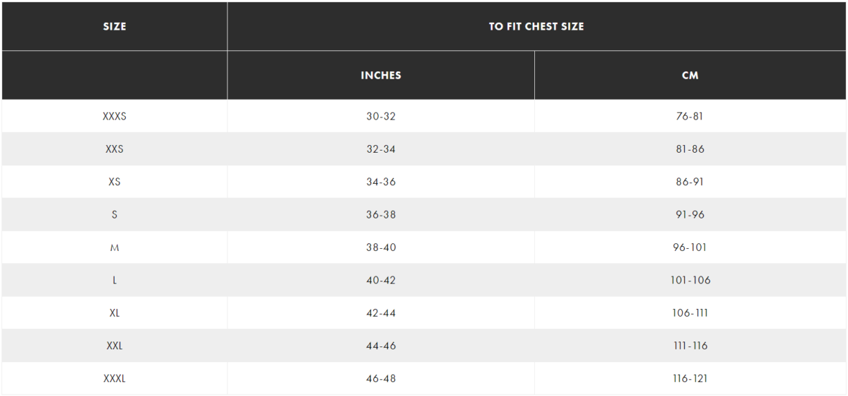 The Ultimate Size Chart Guide And Finding Your Fit