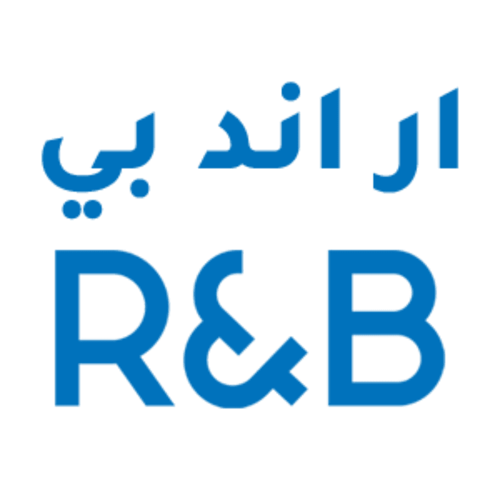 R&B logo png كود خصم ار اند بي