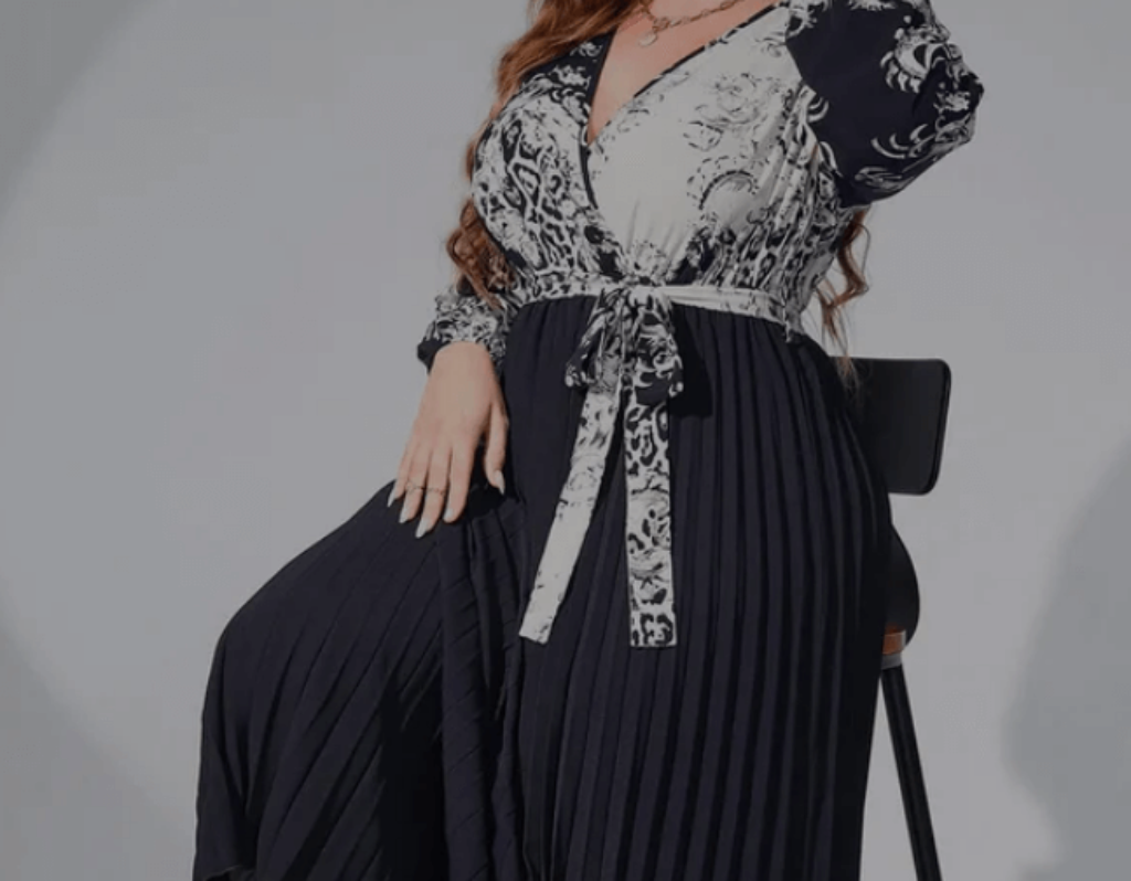 فساتين مقاسات كبيرة